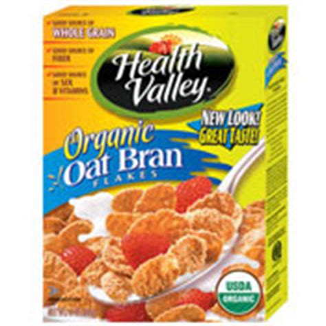 Organic Oat Bran Flakes Cereal | MrBreakfast.com