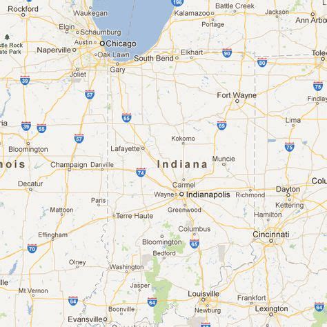 Indiana Covered Bridge Tour Map