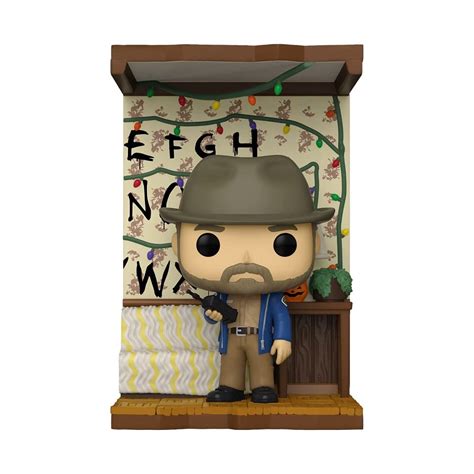 Buy Funko POP! Deluxe: Stranger Things - Build A Scene - Jim Hopper ...