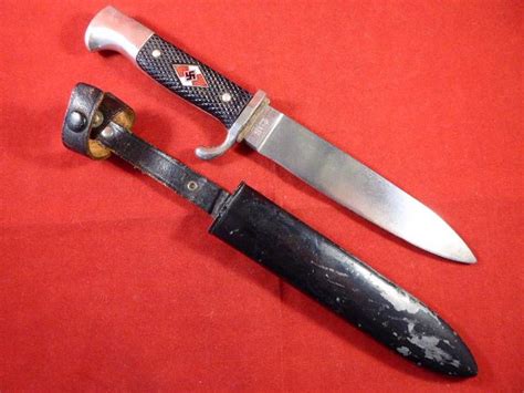 BOAS Militaria | Reproduction Post WW2 Hitler Youth Knife by OTHELLO - G.C. & Co. 420