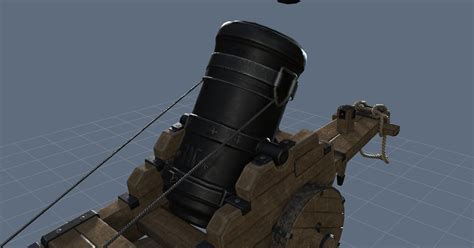 Old Cannon Mortar 3D Model - TurboSquid 1347045