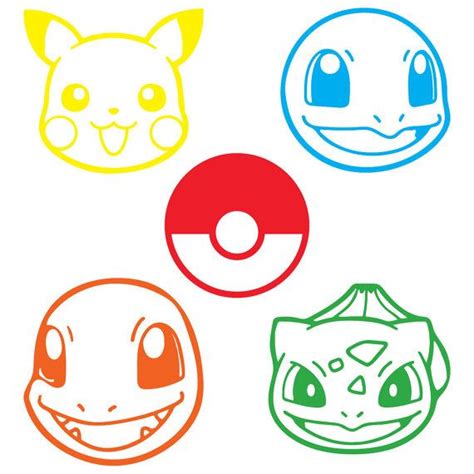 Pokemon Go Character Decals | Pokemon decal, Pokemon stencils, Pokemon