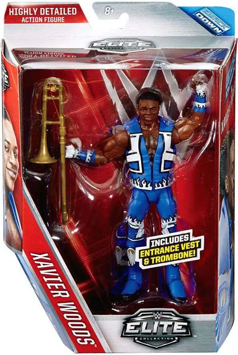 WWE Wrestling Elite Collection Series 42 Xavier Woods New Day 6 Action ...