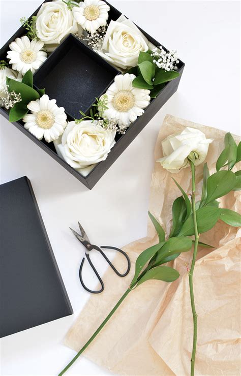 DIY flower gift box — Caroline Burke | Burkatron