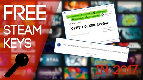 How to get Steam Games Keys FREE!!! 2017 || (100% WORKING METHOD) - YouTube