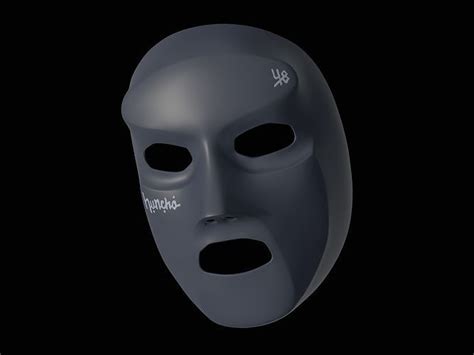 M HUNCHO FACE MASK 3D model 3D printable | CGTrader