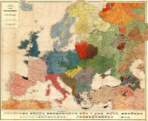 Ethnographic Map of Europe 1918 — where is Russia? | Roman (was) in Ukraine