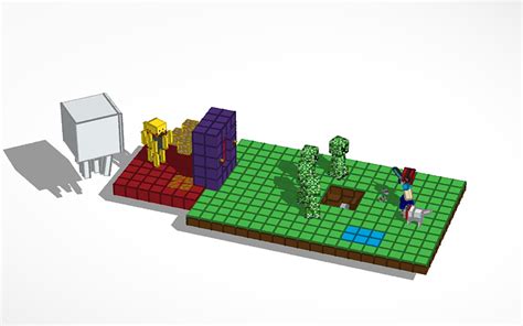 3D design minecraft | Tinkercad