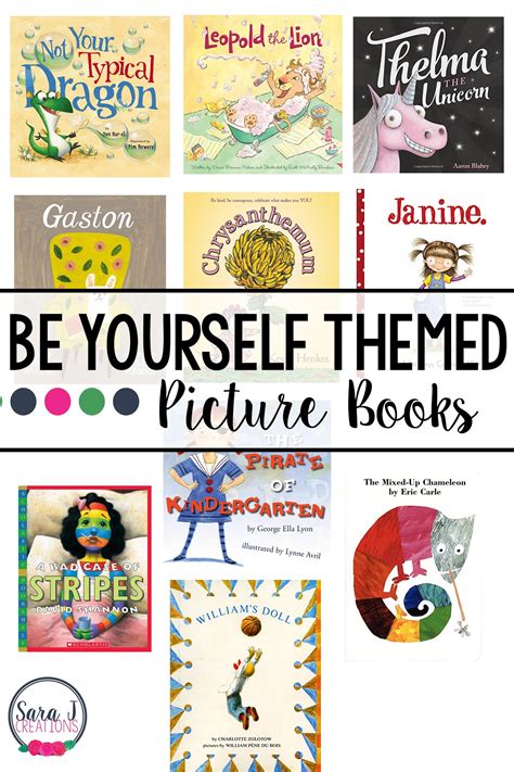 10 Picture Books About Being Yourself for Kids | Sara J Creations