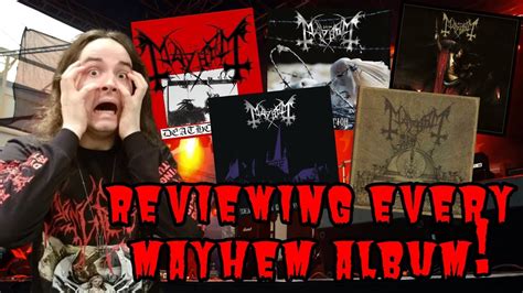 Reviewing EVERY Mayhem Album! - YouTube