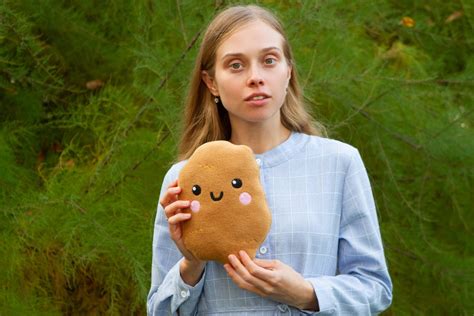 Chicken Nugget plush Chicken Nugget Kawaii plush handmade soft | Etsy