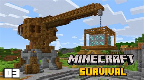 Minecraft Quarry Crane - Minecraft Tutorial & Guide