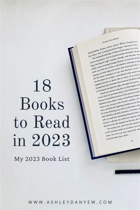 18 Books to Read This Year (2023 Book List) | Ashley Danyew