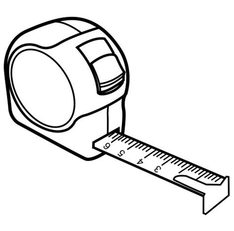 Tape Measure Silhouette at GetDrawings | Free download