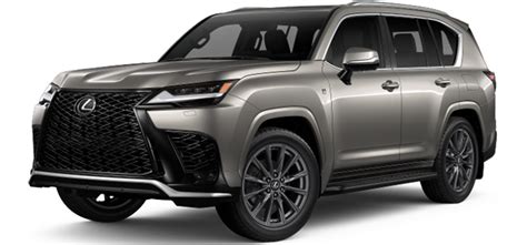 2023 Lexus LX 600 F Sport 4-Door 4WD SUV Colors