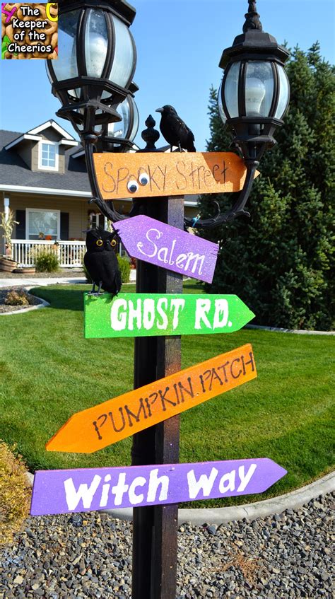 Halloween Yard Sign- made with scrap wood