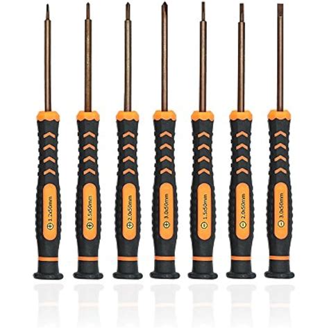 Precision Screwdriver Screwdrivers Set Of 7, Phillips And Flathead With Magnetic | eBay