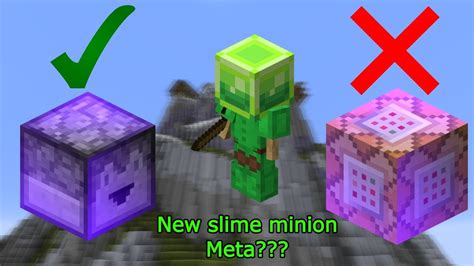 Best slime minion setup… (Hypixel Skyblock) - YouTube