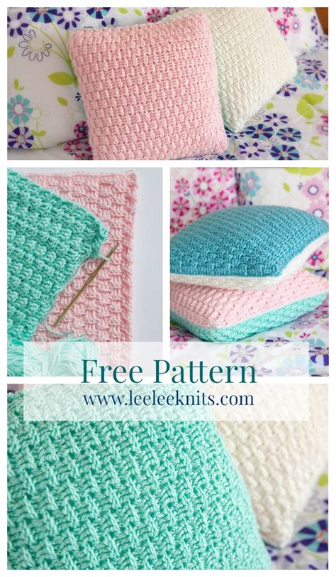 Free Pillow Cover Crochet Pattern - Leelee Knits