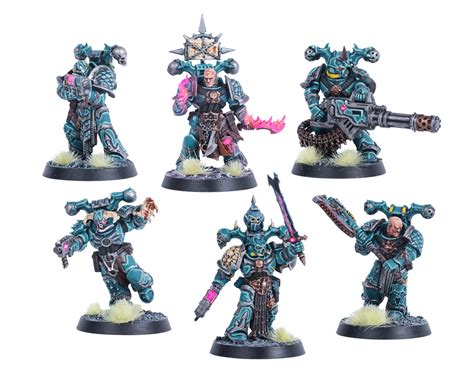 Showcase: Alpha Legion Chaos Space Marine Legionaries Kill Team » Tale ...