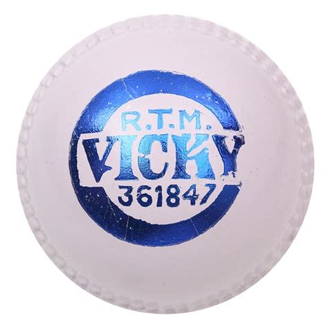 Vicky Cricket Cork Ball – White – VanChris General Trading LLC