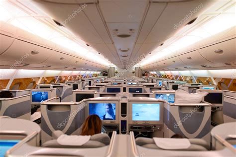 Emirates Airbus A380 interior – Stock Editorial Photo © teamtime #98823386