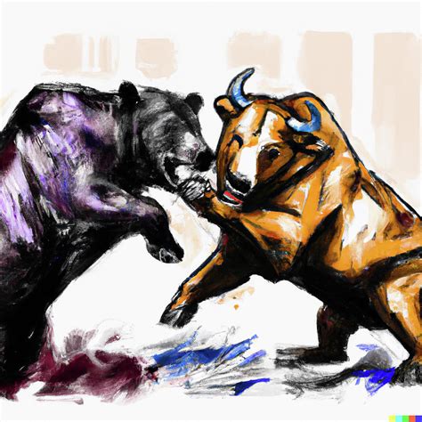 Bull vs Bear Digital Art by FreshArtCreation - Fine Art America