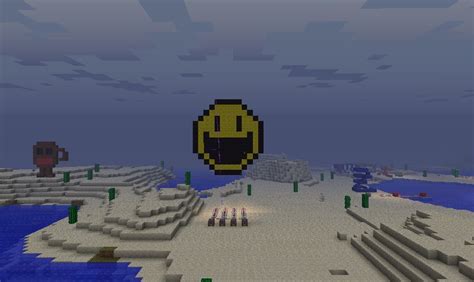 THE SMILEY FACE Minecraft Map