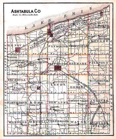 Ashtabula County OHGenWeb – Genealogy and History