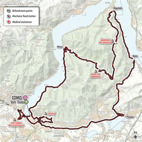 Il Lombardia 2024 Route - Jacki Letizia