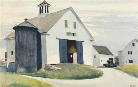 Edward Hopper (1882-1967) | Barn at Essex | 20th Century, Drawings & Watercolors | Christie's