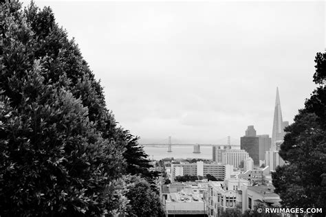 Framed Photo Print of SAN FRANCISCO BLACK AND WHITE Print Picture Image ...