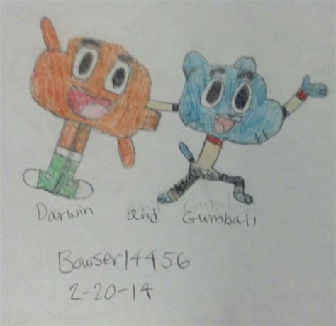 TAWOG: Gumball and Darwin by Bowser14456 on DeviantArt