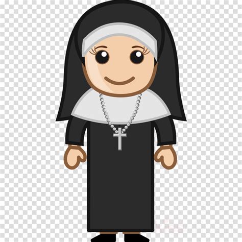 nun clipart black and white 10 free Cliparts | Download images on Clipground 2024