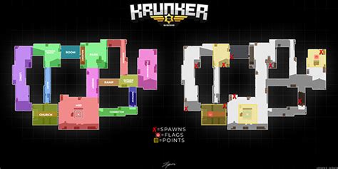 Krunker Overview Maps :: Behance