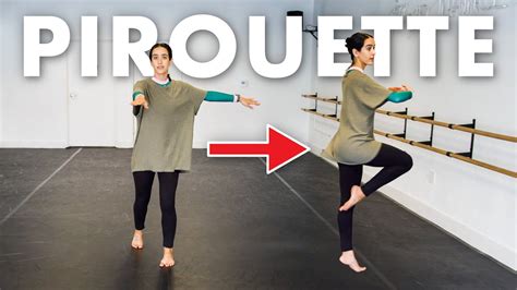 Jazz Pirouette Tutorial- 5 Easy Steps! - YouTube