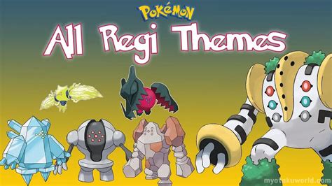 Every Regi Pokemon - The 6 Legendary Titans (Updated In 2024) - My ...