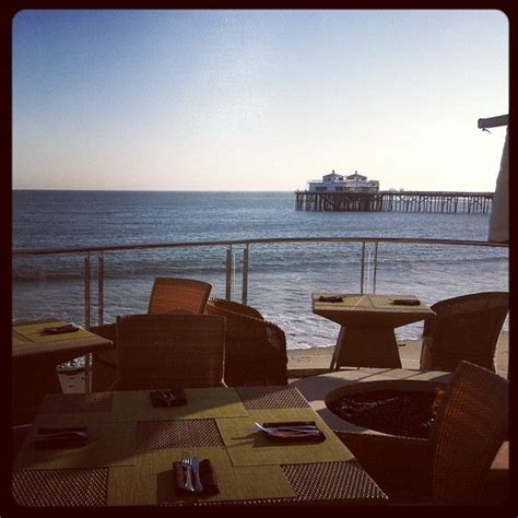 Carbon Beach Club's oceanfront terrace. #Malibu #MalibuBeachInn #CarbonBeachClub #restaurant # ...