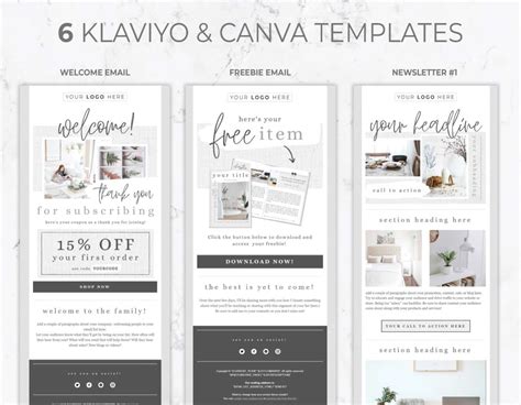 Klaviyo Email Templates