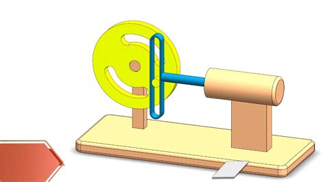 scotch yoke mechanism - YouTube