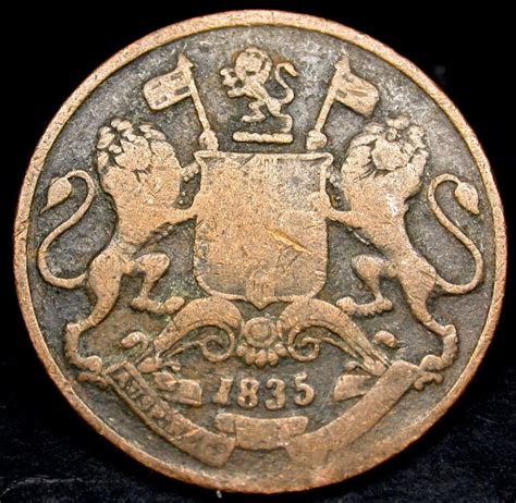 1835 British East India Company QUARTER ANNA RARE COLONIAL Coin in Great Shape! | Antiques ...