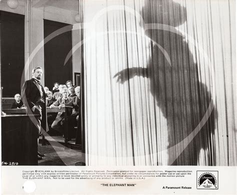 The Elephant Man (Collection of ten original photographs from the 1980 ...