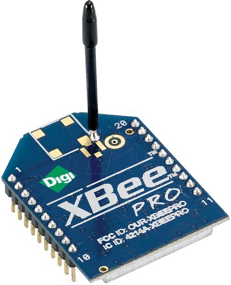 ZIGBEE XBEE PD: Zigbee - XBee-PRO, 802.15.4, 63 mW, Drahtantenne bei ...