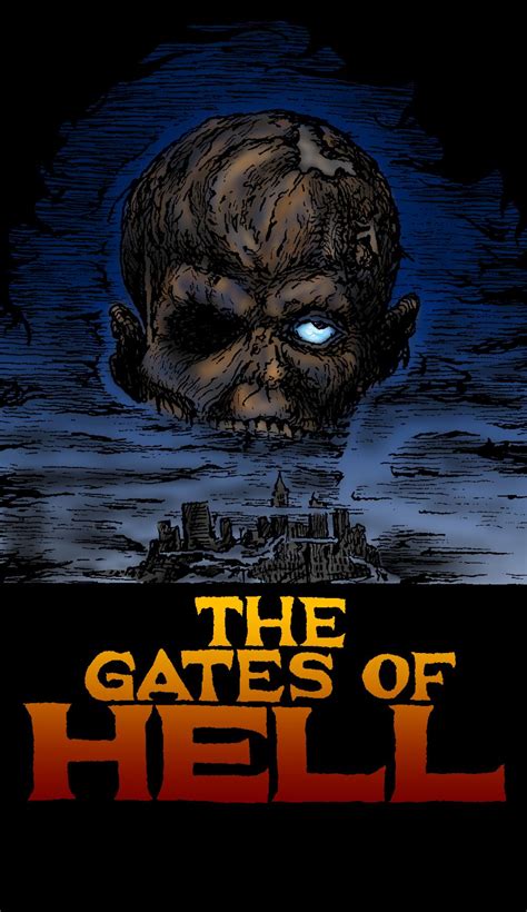 The Gates of Hell (color version) | Horror movie art, Horror movie ...