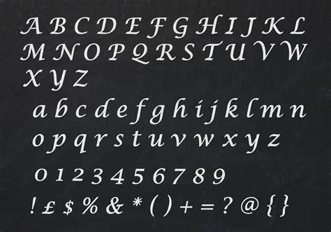 Alphabet Letters Chalkboard Free Stock Photo - Public Domain Pictures