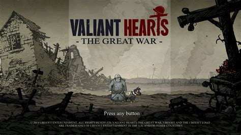 Valiant Hearts – The Great War, PS4 | Opera Screamer's Blog