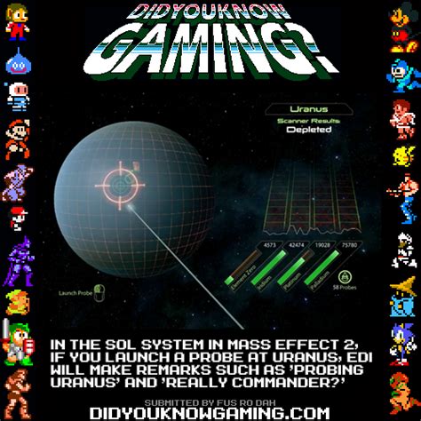 Did You Know Gaming? — Mass Effect 2....