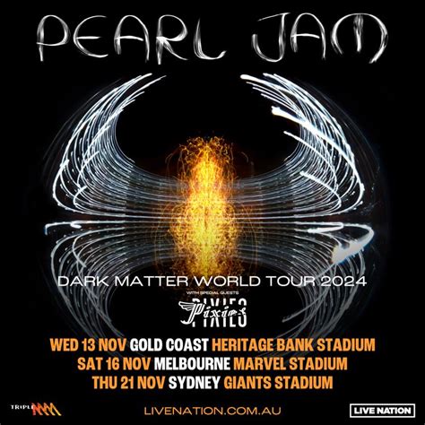 PEARL JAM - NEW ALBUM, DARK MATTER, OUT APRIL & AUS NZ TOUR DATES - 100 ...