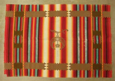 1273: Antique Late 1800s Pendleton Shriner's Blanket