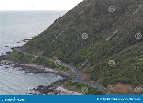 Scenic Area of the Great Ocean Road Stock Photo - Image of oceania ...